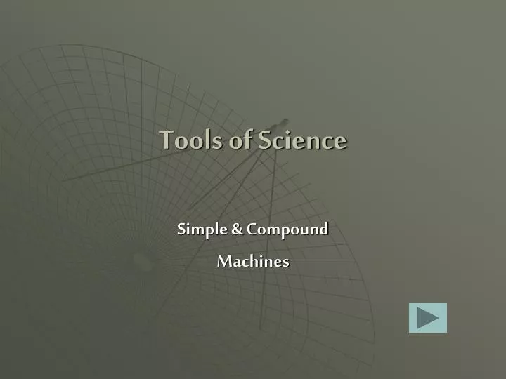 tools of science