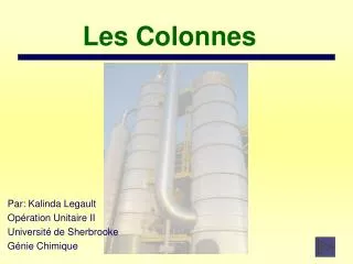 les colonnes