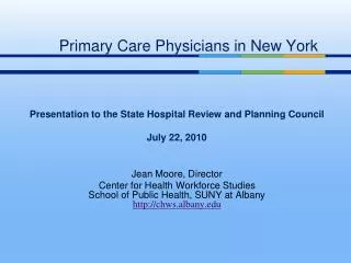 Primary Care Physicians in New York