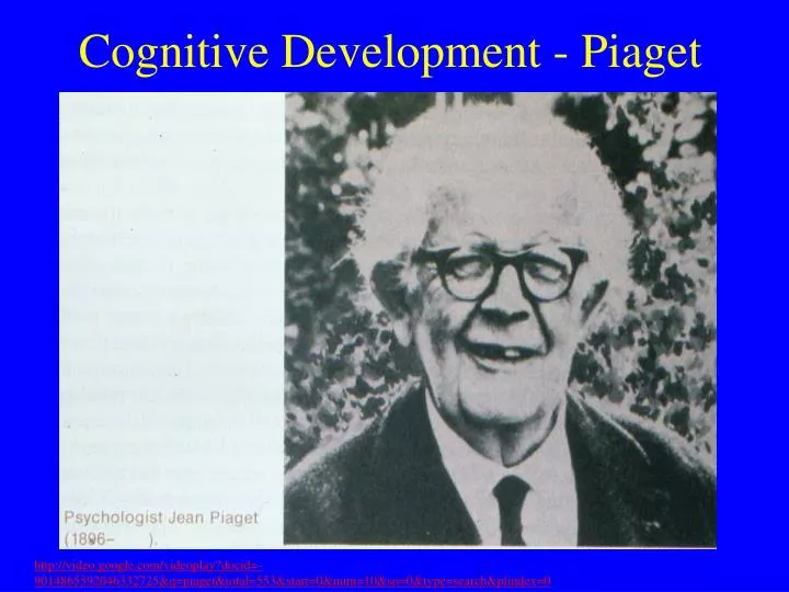 cognitive development piaget