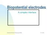 Biopotential electrodes