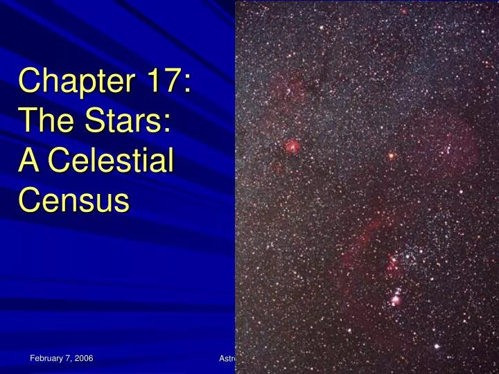 chapter 17 the stars a celestial census