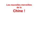 Les nouvelles merveilles de la Chine ! - slide 1