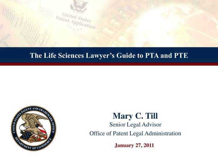 the life sciences lawyer s guide to pta and pte