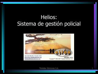 helios sistema de gesti n policial