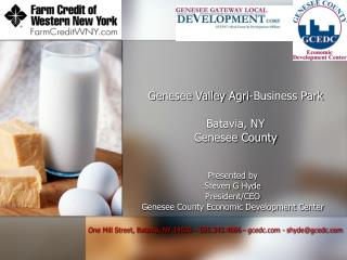 Genesee Valley Agri-Business Park Batavia, NY Genesee County