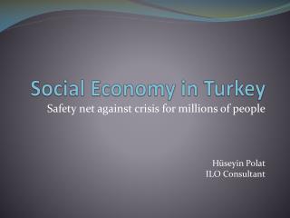 Social Economy in Turkey