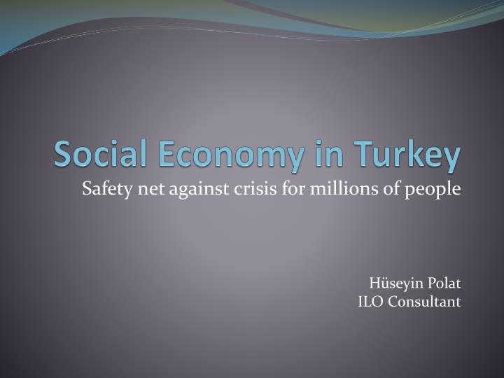 social economy in turkey