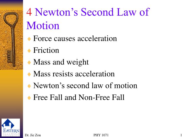 4 newton s second law of motion
