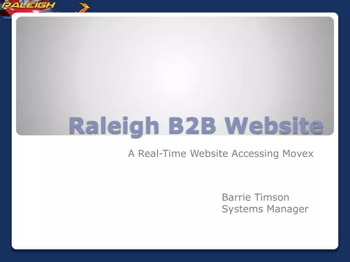 raleigh b2b website