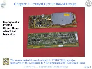 Chapter 6: Printed Circuit Board Design