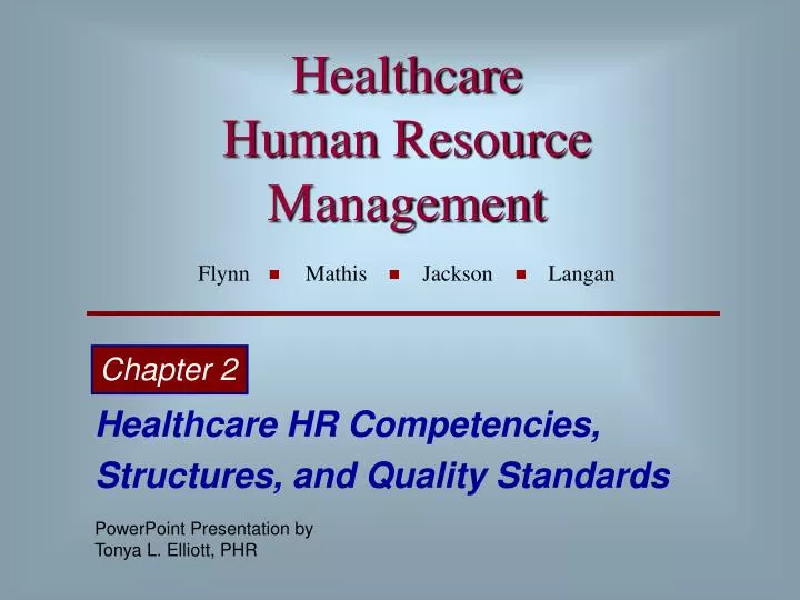 healthcare human resource management flynn mathis jackson langan