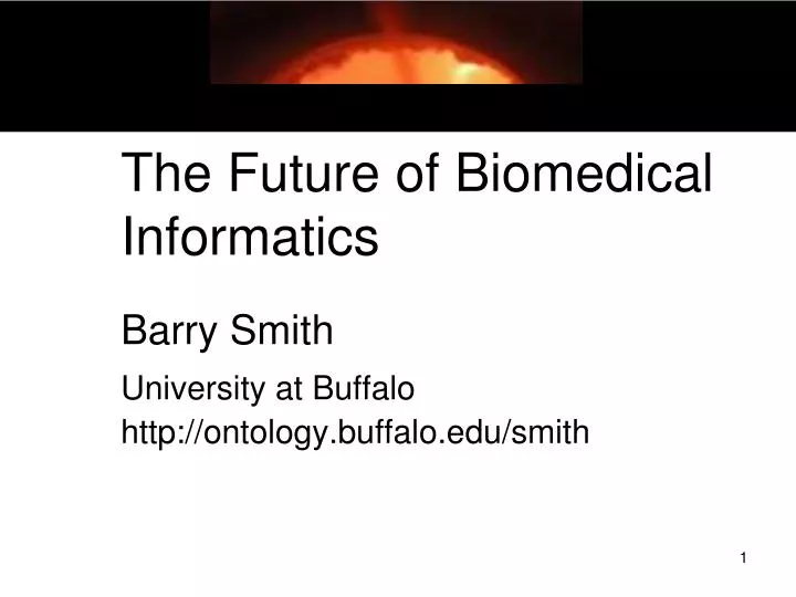 the future of biomedical informatics