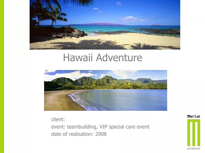 hawaii adventure