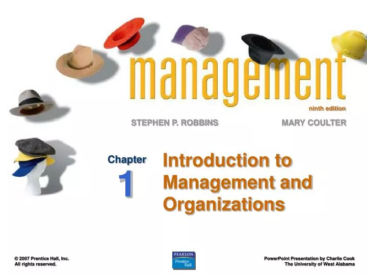 introduction to management and organizations