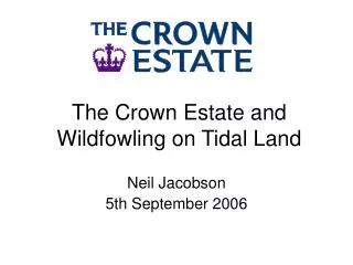 The Crown Estate and Wildfowling on Tidal Land