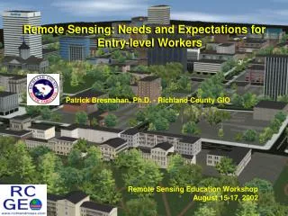 Remote Sensing: Needs and Expectations for Entry-level Workers