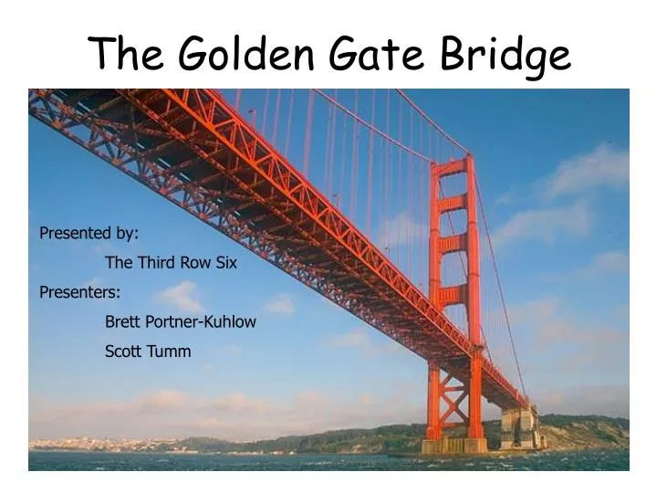 the golden gate bridge