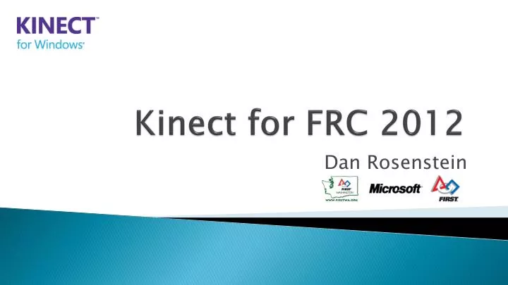 kinect for frc 2012