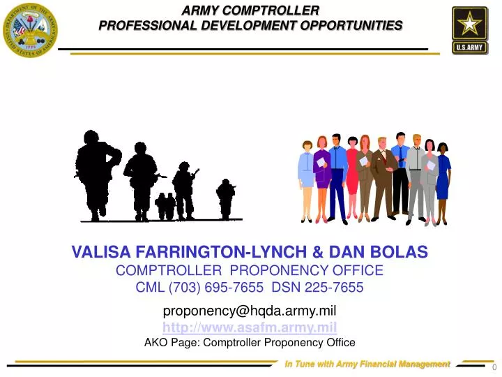 army comptroller professional development opportunities