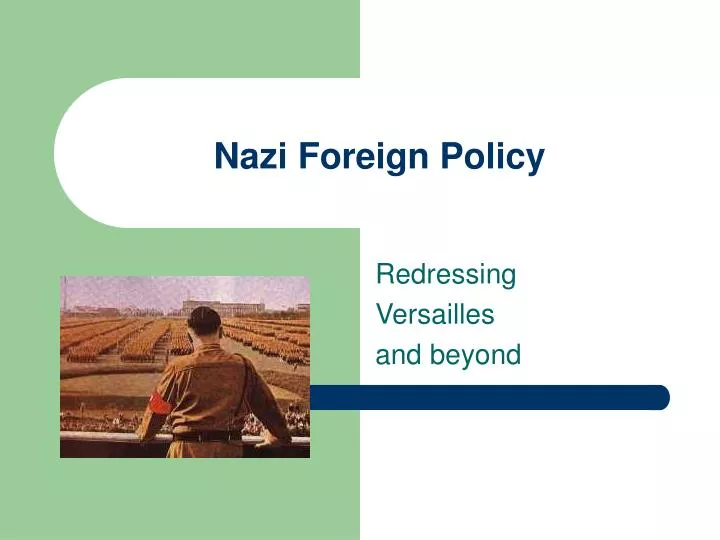 nazi foreign policy