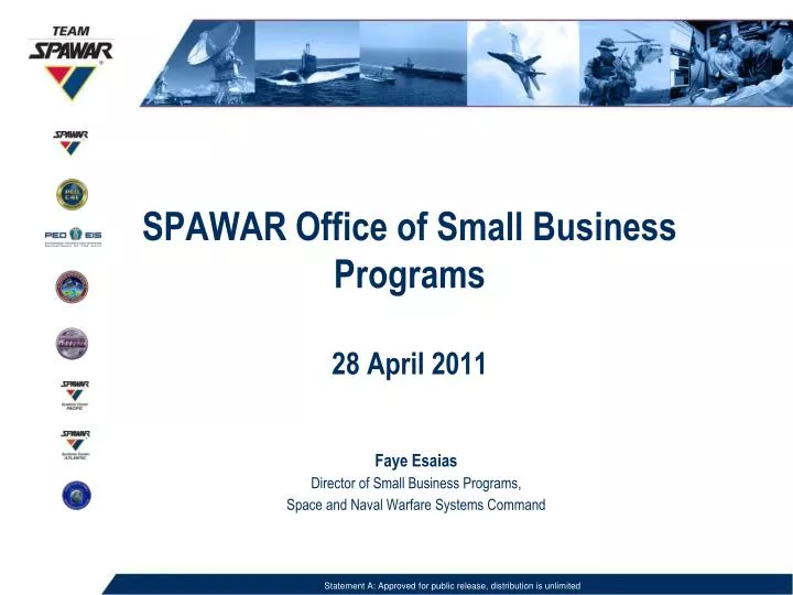 spawar office of small business programs 28 april 2011