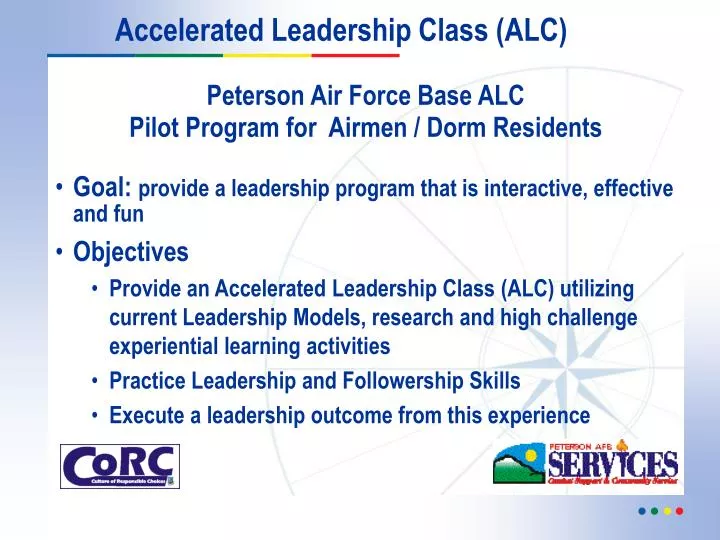 accelerated leadership class alc