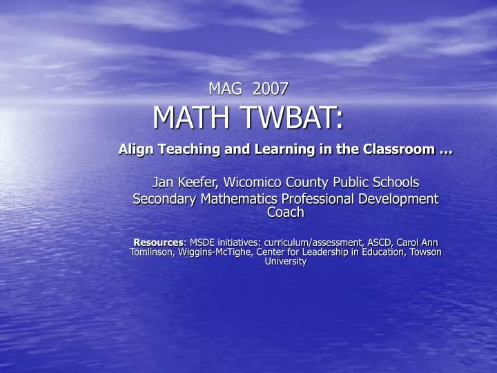 mag 2007 math twbat