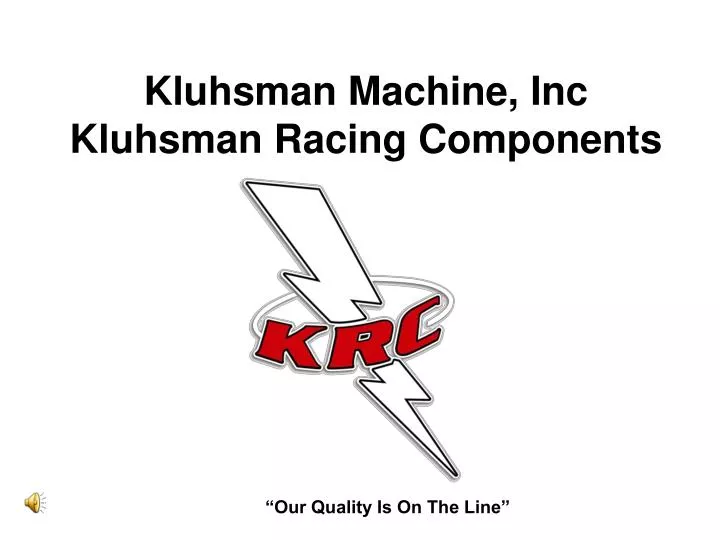 kluhsman machine inc kluhsman racing components