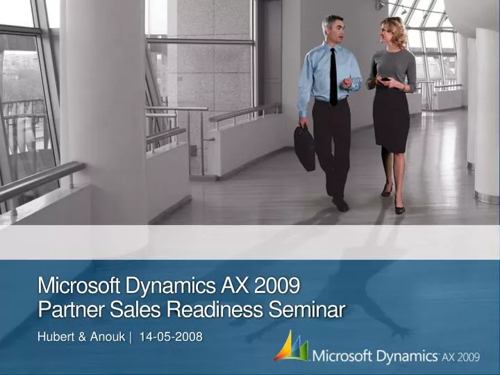 microsoft dynamics ax 2009 partner sales readiness seminar