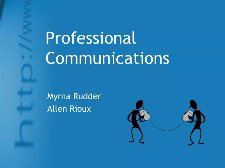 professional communications