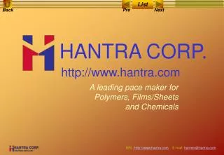 HANTRA CORP.