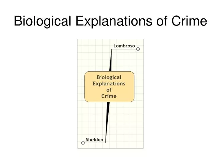 biological explanations of crime