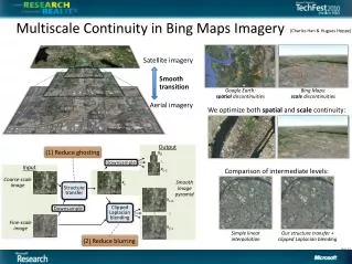 Multiscale Continuity in Bing Maps Imagery