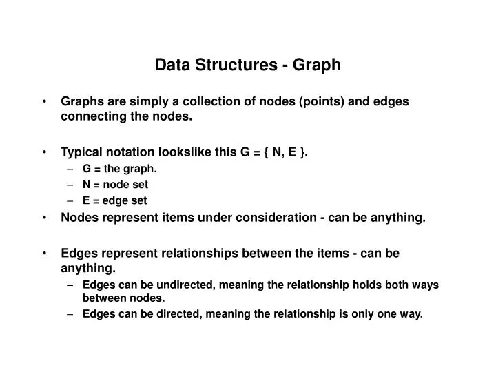 data structures graph