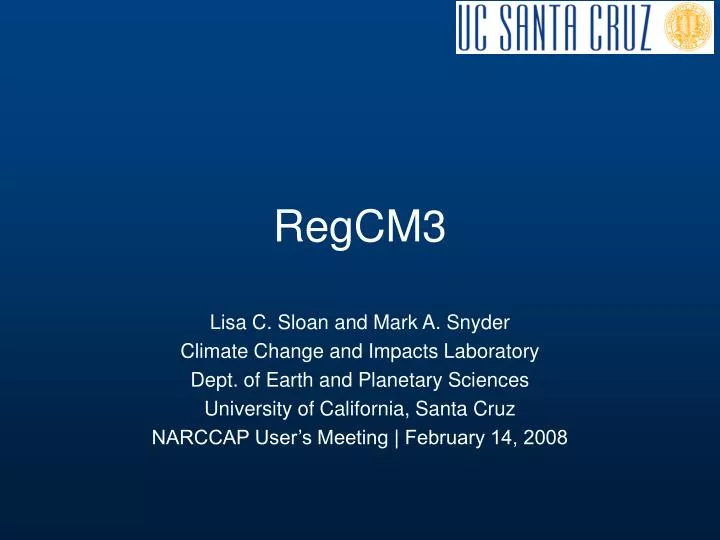 regcm3