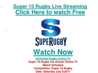 watch reds vs crusaders super 15 rugby final live streaming