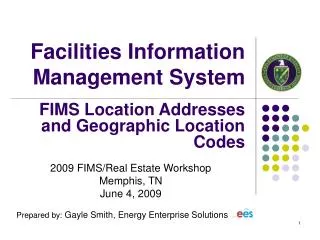 Facilities Information Management System