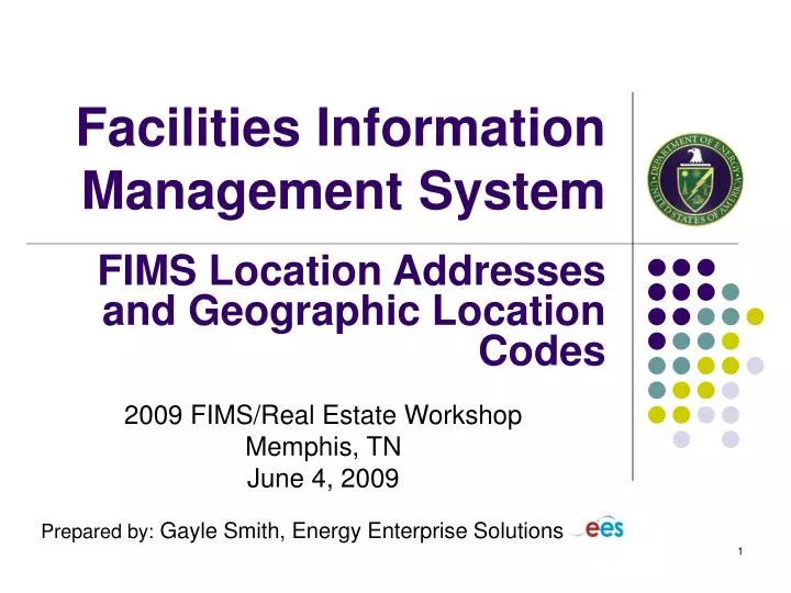 facilities information management system
