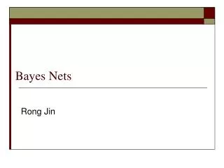 bayes nets