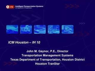 ICM Houston – IH 10
