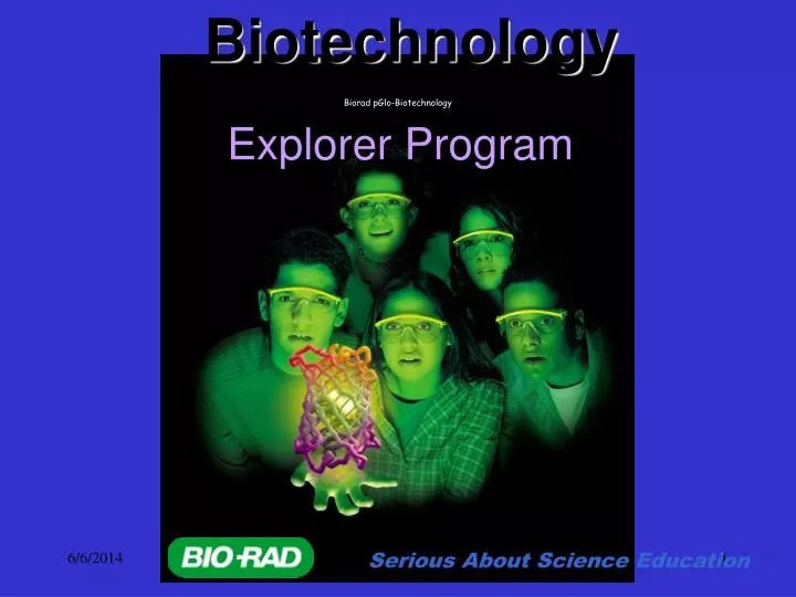 biorad pglo biotechnology