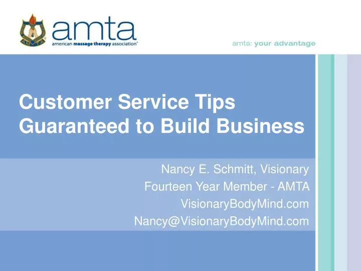 customer service tips guaranteed to build business