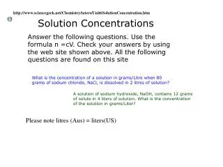 http://www.sciencegeek.net/Chemistry/taters/Unit6SolutionConcentration.htm