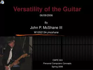 Versatility of the Guitar