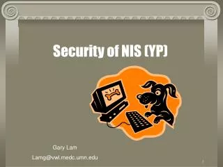 Security of NIS (YP)