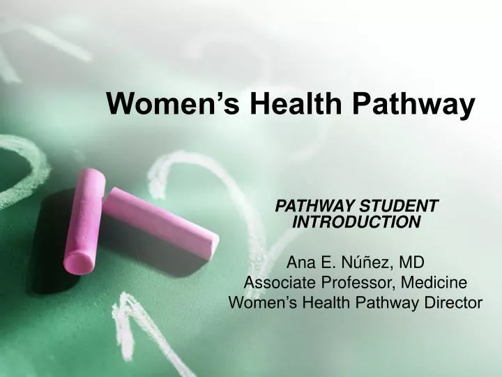 women s health pathway