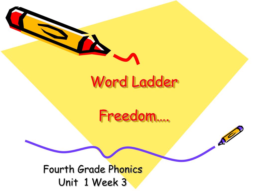 PPT - Word Ladder Freedom…. PowerPoint Presentation, free download - ID ...