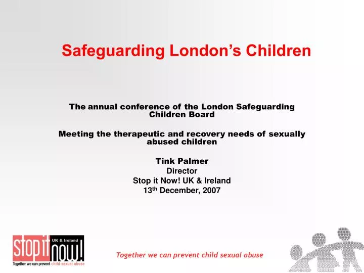 safeguarding london s children