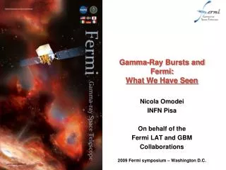 Gamma-Ray Bursts and Fermi: What We Have Seen